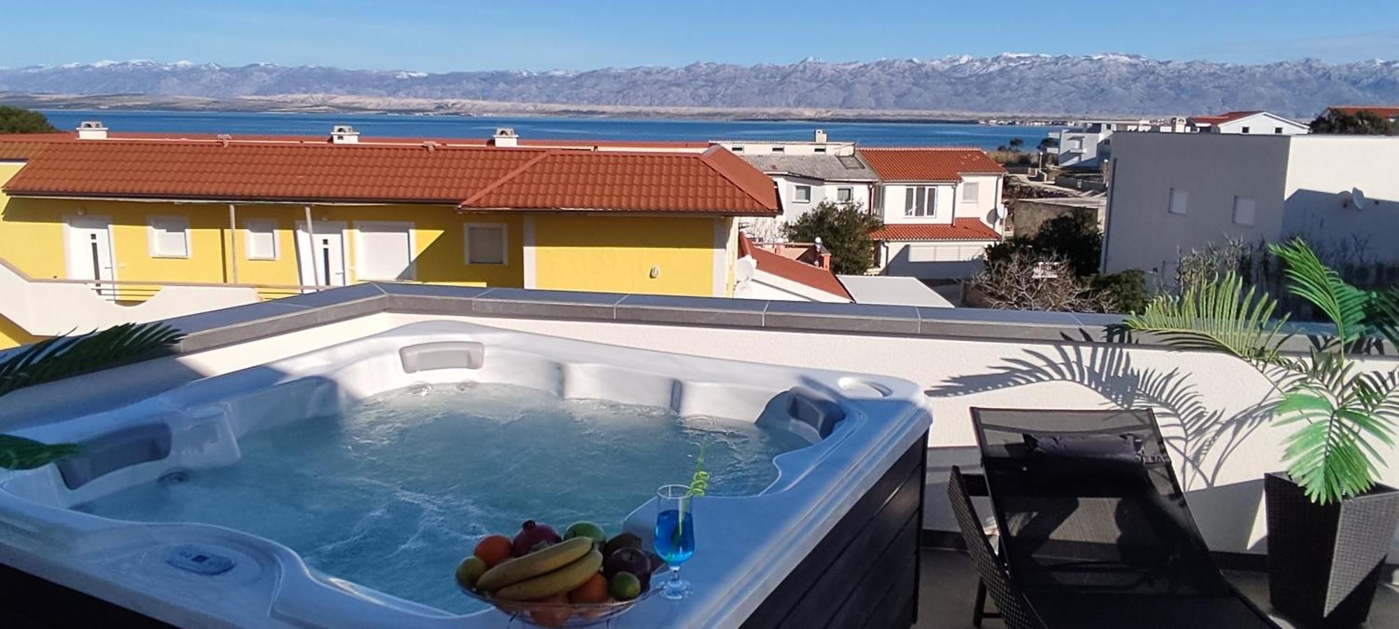 Luxurioeses Penthouse Welle Mit Whirlpool, Grill Und Meerblick 维尔 外观 照片